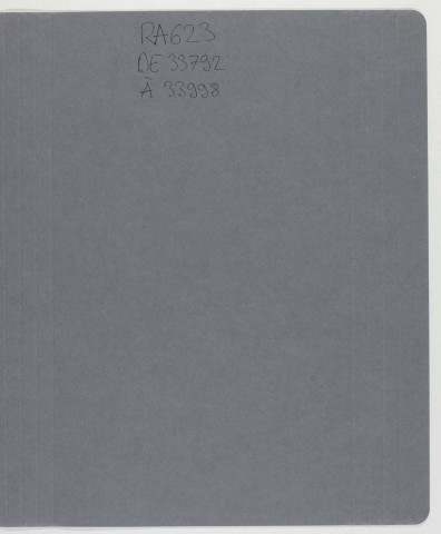 209SUP/623 - OBIP 33856 à 33998