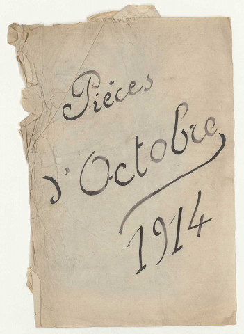 1er-14 octobre 1914.