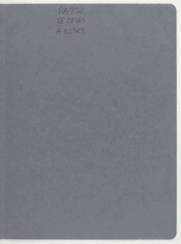 209SUP/736 - OBIP 28565 à 52363