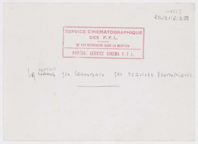 Transport et ravitaillement