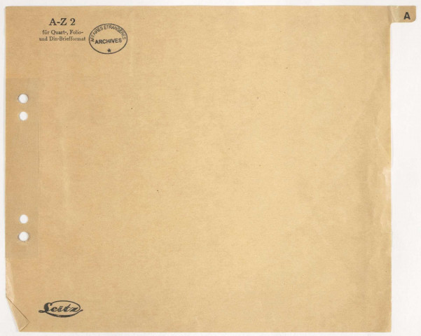 209SUP/150 - Dossiers A103-A104