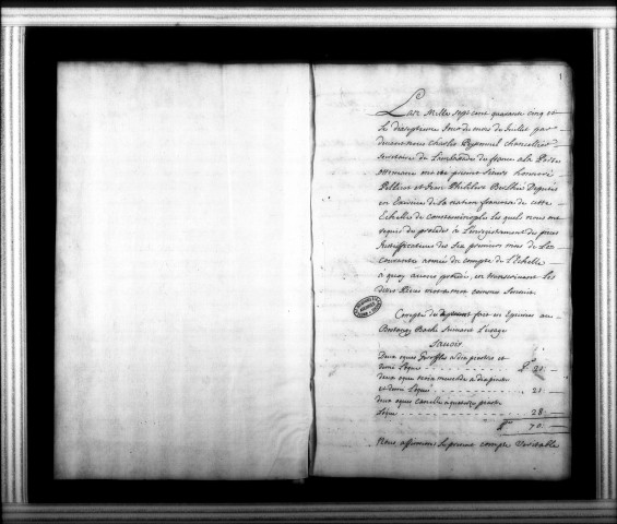 Juillet 1745-janvier 1748.