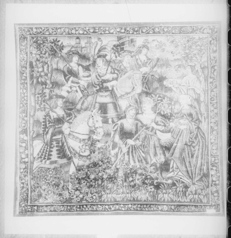 20160007AC/57 - Tapis, tapisseries, mobilier, horlogerie, documents de la société Janssen, tissus, horlogerie, éclairage, cheminée (A).