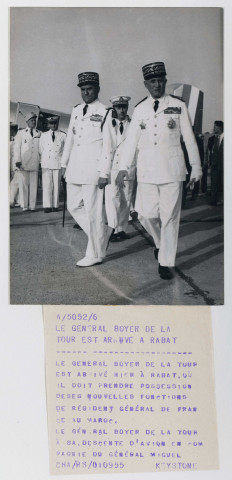 Pierre Boyer de Latour, résident général de France au Maroc (nov. 1955-janvier 1956) : visites officielles et commémorations