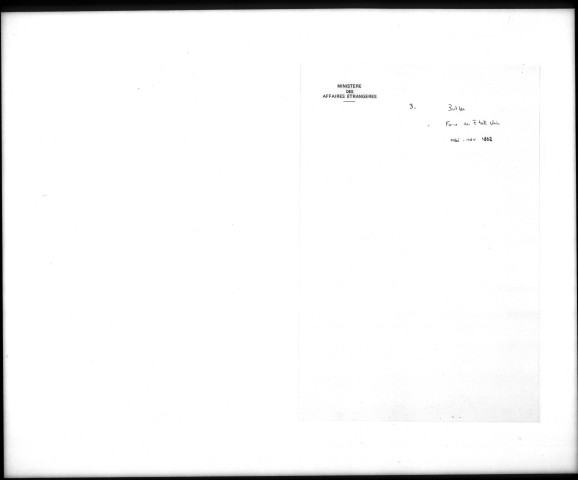 Correspondance avec les autorités militaires fédérales : correspondance avec le major général Butler, commandant les forces des États-Unis à La Nouvelle-Orléans (mai-novembre 1862).