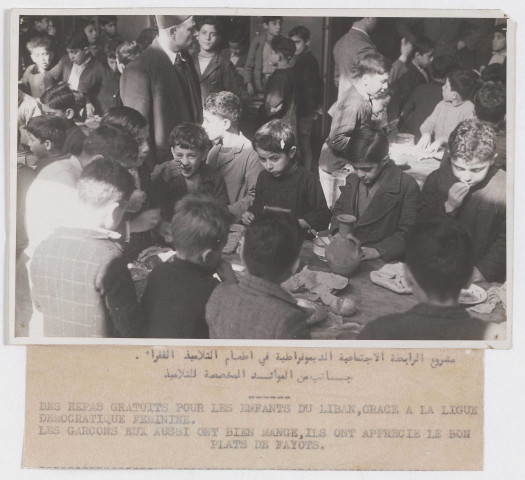 Œuvre des repas gratuits