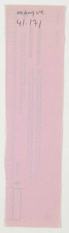 209SUP/644 - OBIP 40873 à 41219