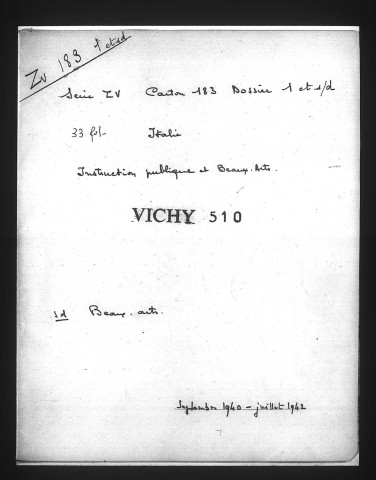Dossier général.