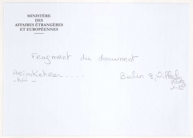 209SUP/170 - Dossiers A133-A134