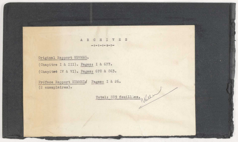 209SUP/173 - Dossier A138