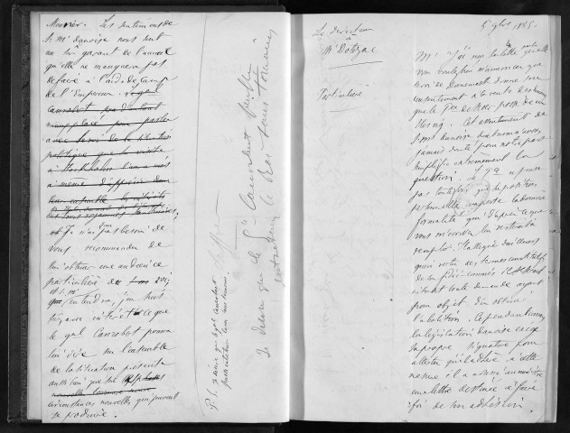 1855, novembre - 1856, mai