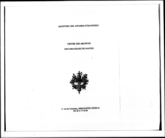 Arrivée et départ (janvier-mars 1903).