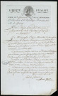 Correspondance entre Perrochel et le résident français près de la République des Grisons (an VII).
Correspondance avec le ministre de la police générale (Frimaire an VII-juin 1800).