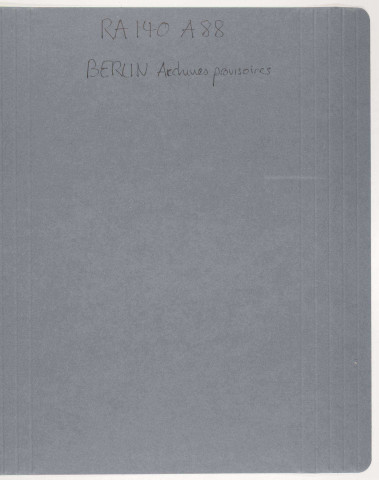 209SUP/140 - Dossier A88