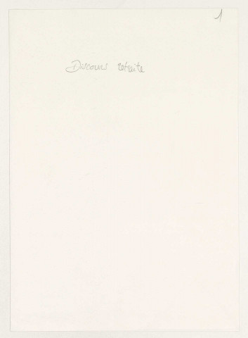 Dernier ordre général d'Henri Gouraud « Ordre général n° 9 » du 16 novembre 1937, hommage de l'Alsace, discours du maréchal Pétain à l'occasion d'une réception offerte au général Gouraud le 13 novembre 1937. Liste des Gouverneurs militaires de Paris sous la Troisième République, du général de Ladmirault au général Gouraud, ms., s.d. Discours du général Gouraud lors de la remise de son fanion, 2 p. dact. annotées par le général, 9 janvier 1938.