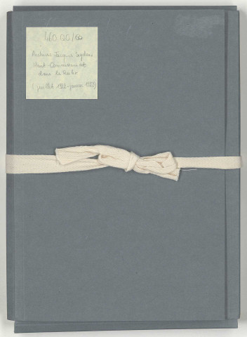 Haut-Commissariat de la République Française dans les provinces de la Ruhr