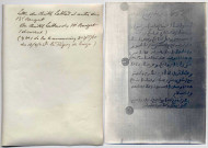 Lettres en arabe et espagnol interceptées