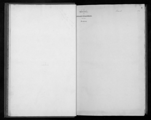 Documents et mémoires divers