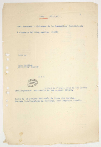 209SUP/117 - Dossiers A52-A53