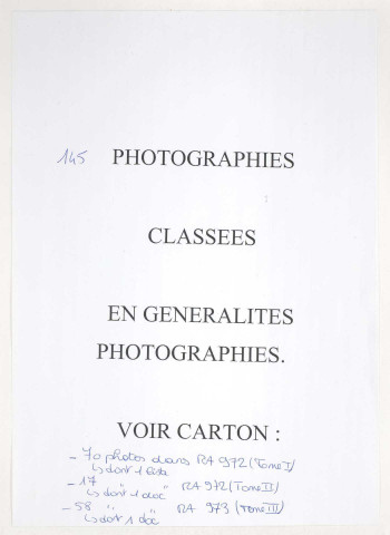 209SUP/152 - Dossier A106