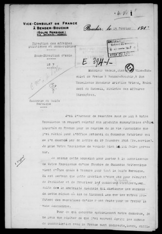 Golfe persique, Bouchir, Iles Bahrein