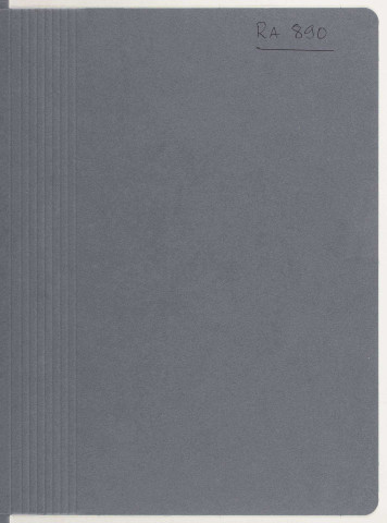 209SUP/890 - Liste des réclamations françaises adressée à la mission française de réparations et restitutions en zone américaine