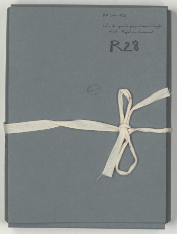 209SUP/577 - Dossiers R28-R29