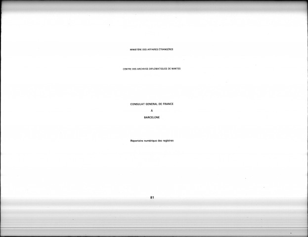 Autorités espagnoles (janvier 1882-février 1884).