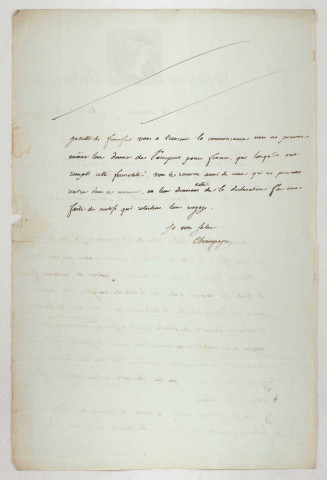 Archives provenant du consulat de France à Trieste