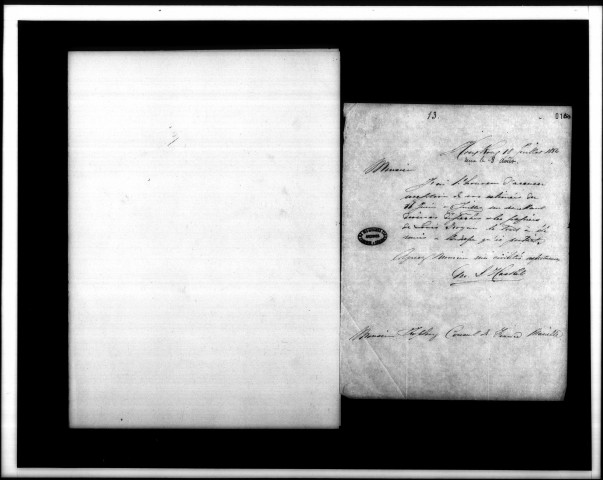 Correspondance échangée avec les consulats de France à Hong-Kong, San Francisco, Hanoï, la légation de France au Japon, l'ambassade de France à Madrid et le gouverneur de Cochinchine (juillet 1854-septembre 1876).