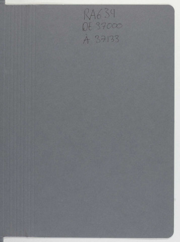 209SUP/634 - OBIP 37000 à 37133