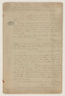 Minutier de la correspondance officielle adressée au poste (juillet 1812-août 1814).