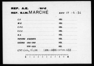 Milan (1871-1884); Militsch (1819); Milo (1836-1884); Miragoane (1878-1883); Mokelumne Hill (1853); Mogador (Essaouira) (1841-1884)