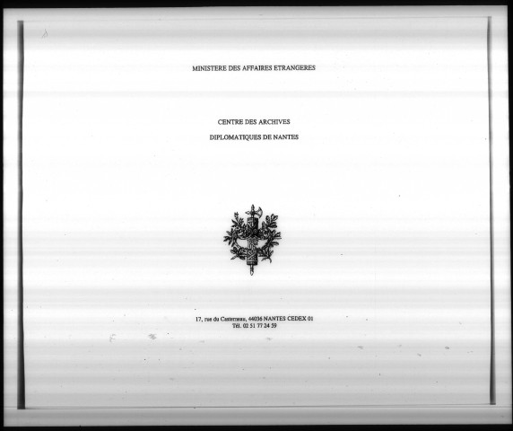 Arrivée et départ (novembre 1905).