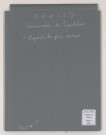 Répertoire chronologique des procès-verbaux des séances d'examen des réclamations (20 avril 1864-janvier 1867).