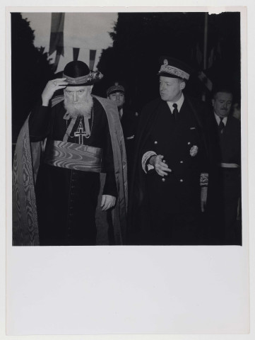 « Passage à Tunis du cardinal Tisserand »