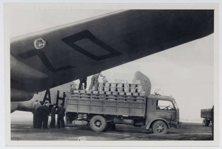 Transport de marchandises alimentaires/ Pommes de terre
