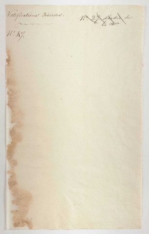 Dossiers n°47 à 52.