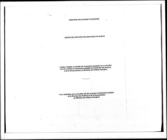 Arrivée et départ (janvier-mars 1903).