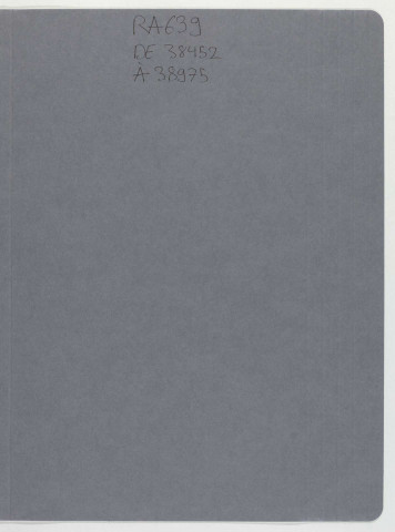 209SUP/639 - OBIP 38452 à 38975