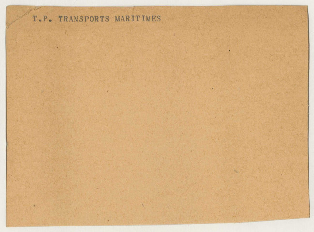 Travaux publics : transports maritimes.
