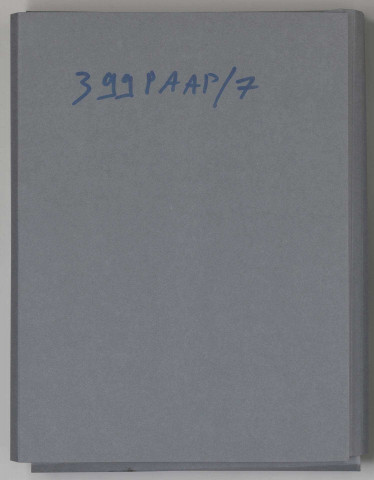 Papiers de fonction, correspondance.