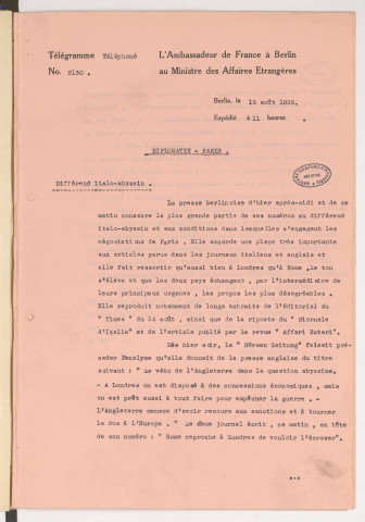 15 août-25 septembre 1935.