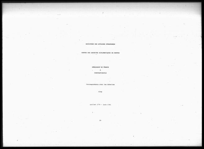 Juillet 1779-juin 1781.