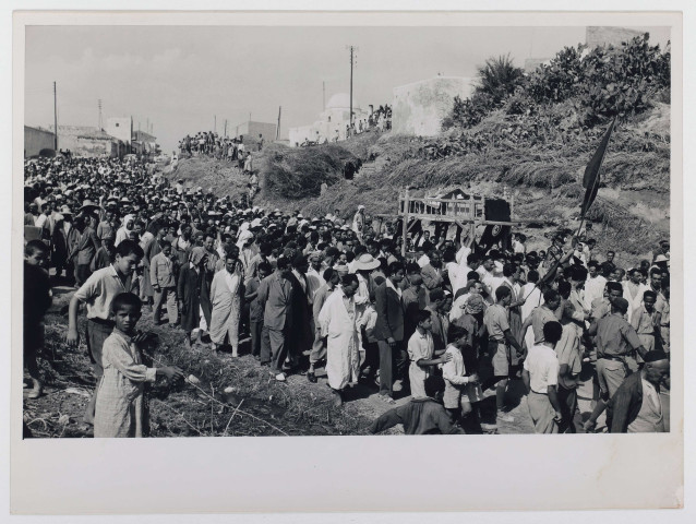 « Obsèques de Ali Belhadj, ministre de l'Agriculture »