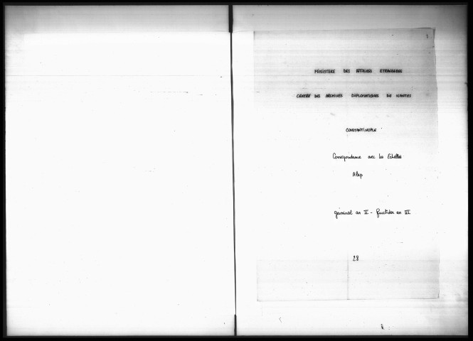 Germinal an V-fructidor an VI.