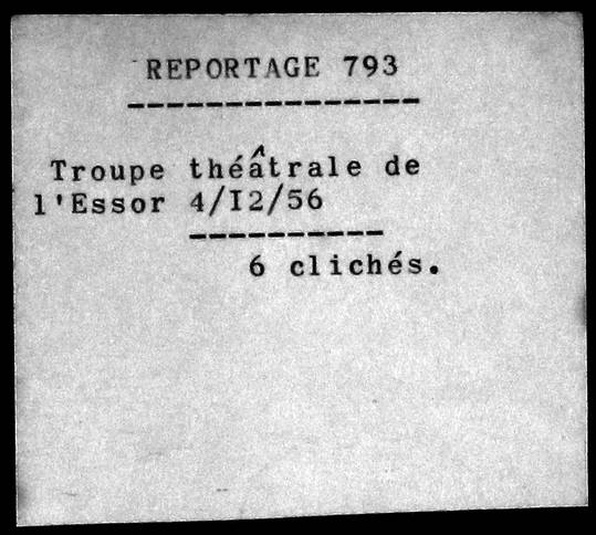 Troupe théâtrale de l'Essor.