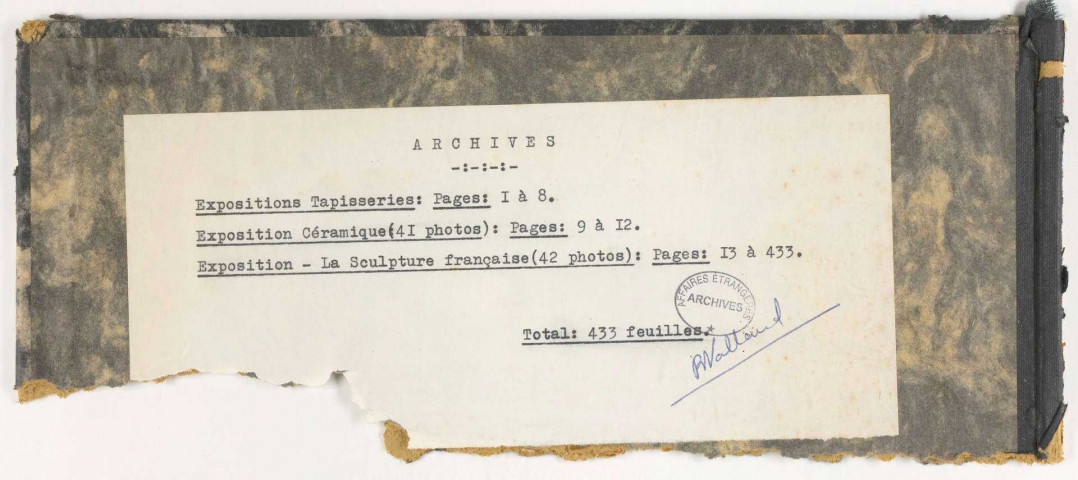 209SUP/191 - Dossier A162