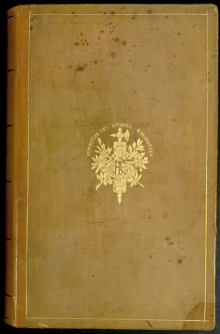 Correspondance reçue par la légation de France à Washington.