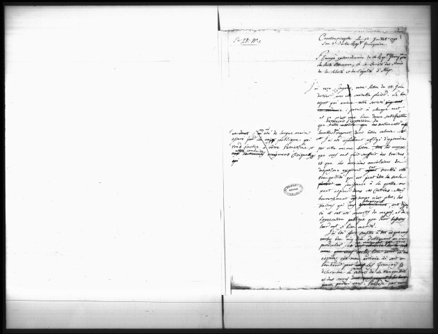 Juillet 1793-vendémairie an III.